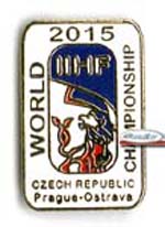 Значок ЧМ по хоккею Чехия 2015